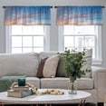 thumbnail image 5 of LALILO Kitchen Curtain Valance Happy Halloween Wine Cocktail Rod Pocket Window Curtain 52"x 18" Set of 2, 5 of 7