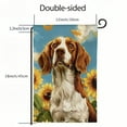 thumbnail image 3 of Heduofu Welcome Spring Summer Dog Garden Flag Double Sided, Beagle Sunflower Mini Pet Seasonal Yard Flag for Home Decorative Outside  White, 3 of 6