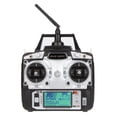thumbnail image 1 of Modo 6CH 2,4 GHz original Flysky FS-T6 de alta precisión 2 W Transmisor / Receptor R6-B para RC Heli Romacci Control remoto, 1 of 7