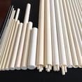 thumbnail image 3 of Huamade 0.6mm To 20mm Alumina Ceramic Tube Hollow Insulating Rod Pipe Thermocouple Protection Tube 100mm Length Customize, 3 of 4