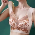 thumbnail image 6 of Hontri Bra Clearance Clothes under $5.00-Seamless Bras for Women,Women's Sports Vest with Big Breasts Showing Small Size Push up Bra Thin Seamless No Wires Breast Shrinking Lace Bra, 6 of 6