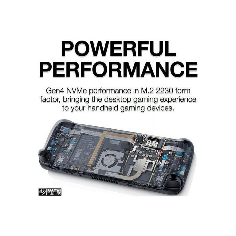 Seagate FireCuda 520N SSD 1TB - M.2 2230, PCIe Gen4