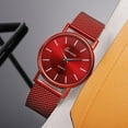 thumbnail image 5 of Luxury Colourful Summer GENEVA Women Mens Watch Mesh Watches Band Wrist U1W2, 5 of 9
