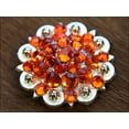 thumbnail image 3 of 16 Hilason Western Berry Conchos Glass Rhinestones Bling 1.5" Cowgirl, 3 of 4