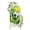 Green, White, Yellow, variant on Green Yellow Soccer Arch Backdrop Cover 5FT, Watercolor Football Sports Spandex Fitted Stretchy Arch Stand Covers, Round Top Chiara Backdrop Cover for Wedding Party Birthday Baby Shower