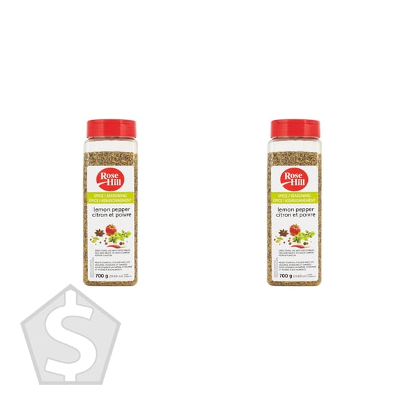 Rose Hill Lemon Pepper, 700 g - Pack of 2