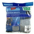 thumbnail image 3 of Hanes Men 2 Pack Boxer Cool Comfort Boxer Briefs, 3 of 11
