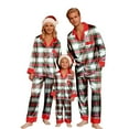 thumbnail image 3 of Family Christmas Pajamas Matching Sets Womens Mens Pjs Long Sleeve Sleepwear Holiday Lounge Sets, 3 of 7