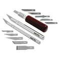thumbnail image 5 of X-ACTO Compression Basic Knife Set, 3 Knives, 13 Blades, Soft Carry Case, 17 Count, 5 of 7