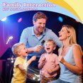 thumbnail image 6 of Mini Karaoke Machine for Kids, Bluetooth Speaker with 2 Wireless Mics (Blue), 6 of 8