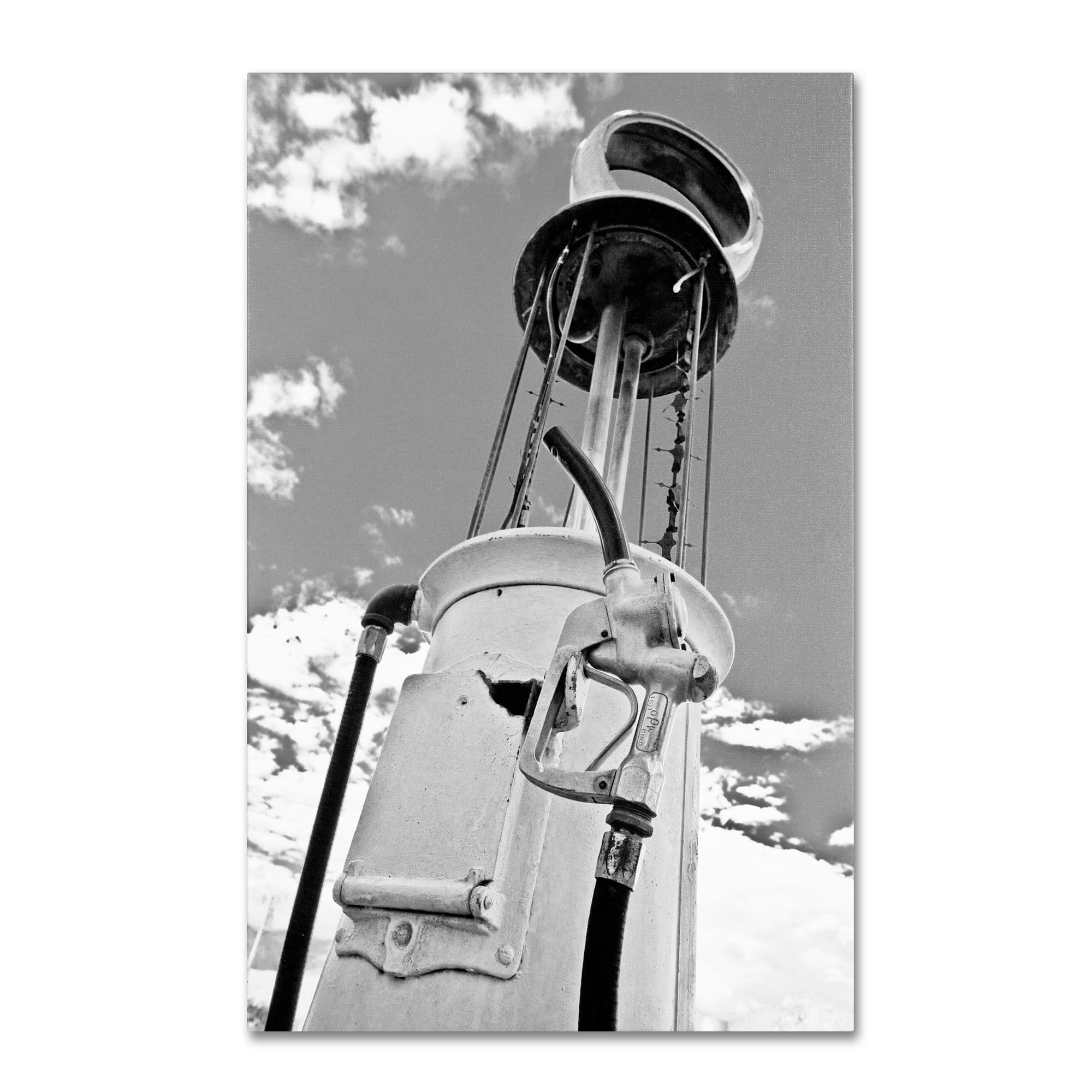 Trademark Fine Art "Gas Pump" Canvas Art by Yale Gurney