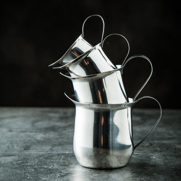 Milk Frother Cup,Stainless Steel Milk Frothing Pitcher with Handle