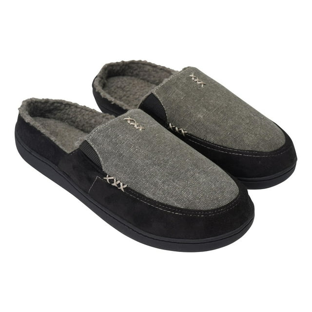 Keanu Pantoufles Mules à Enfiler en Tweed pour Hommes