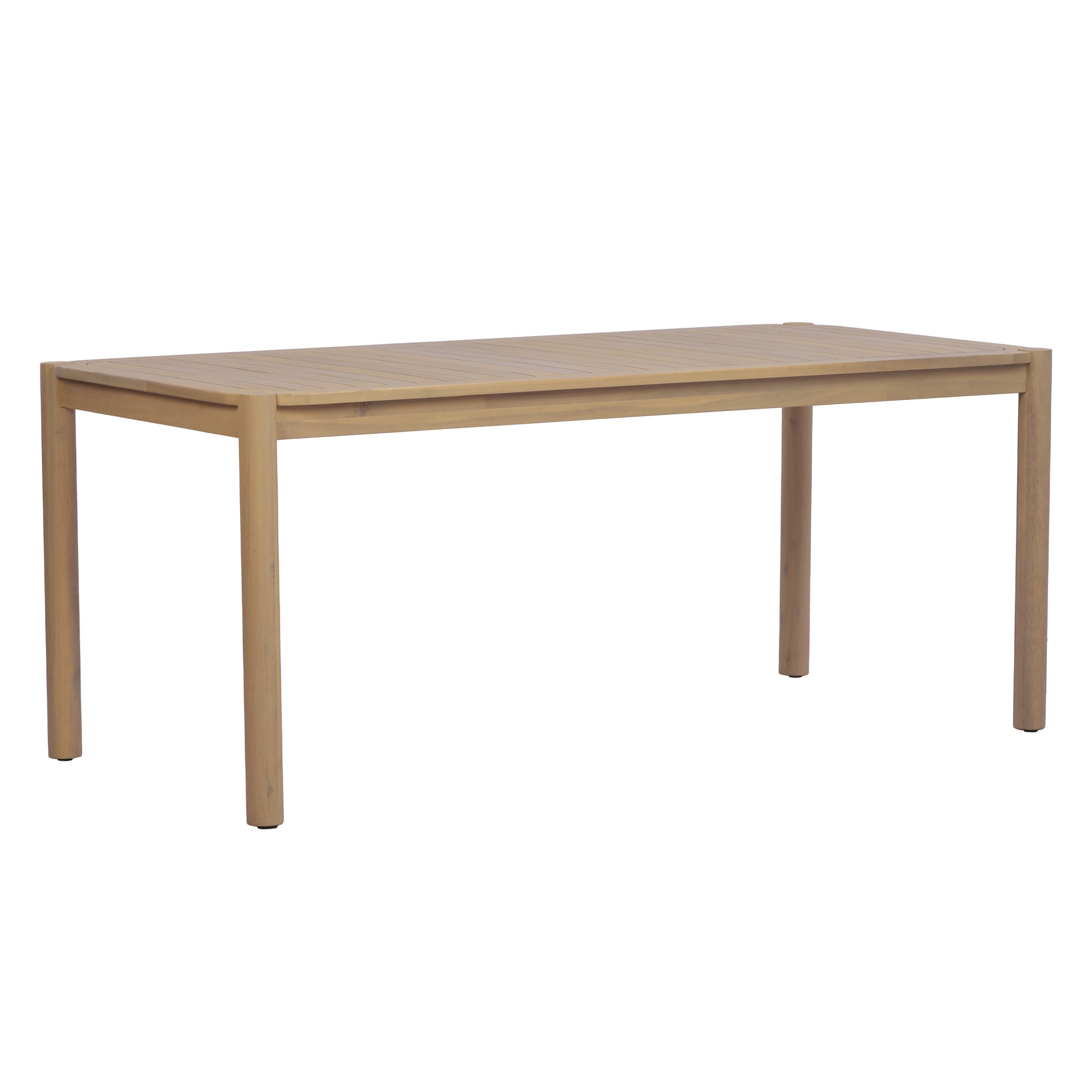Christopher Knight Home 70.75" Outdoor Patio Acacia Wood Rectangular Dining Table for 4-6, Light Teak