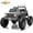 Gray, variant on Chevrolet 24V Ride on Car, Battery Powered Electric Vehicle w/ Remote Control,XL 2 Seater, 20 Inch Wide Seat, Gift Flower, Power Car Wheels 24 Volt Big Truck for Boys Girls,Black
