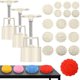 thumbnail image 1 of Kit de Moldes para Bombas de Baño Vevor de 19 Piezas con Prensa de 3 Piezas y Sellos de 16 Piezas, 1 of 5