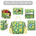 thumbnail image 2 of Insulated Lunch Bag Women, Leakproof Large Lunch Box, Reusable Lunch Cooler Bag with Adjustable Strap, Lunch Tote Bag for Work Women,Yellow Lemons Lunch Tote Bags Gifts for Woman, Mom, 2 of 6