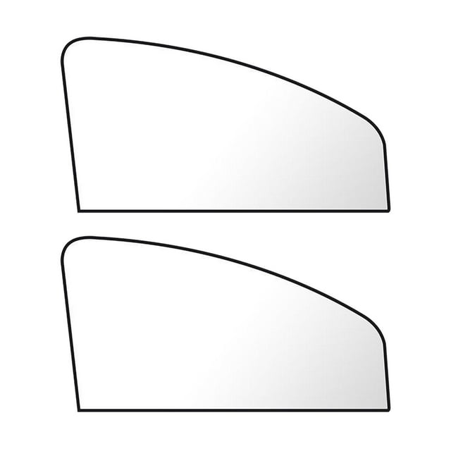 2 parasoles para coche, cortina de privacidad, parasol para SUV, visera lateral para ventana Bien