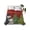 Deep Red, variant on Christmas Red Flat Sheet Only Twin Size, Soft Breathable Bed Top Sheets for Mattress, Winter Snowmen Snowflake Xmas Tree Luxury Bedding Flat Sheets for Home Hotel Bedroom Bed Protection