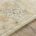thumbnail image 3 of Surya Normandy NOY-8006 24 x 36" Rectangle Wool Rug in Wheat Beige/Light Sage, 3 of 7