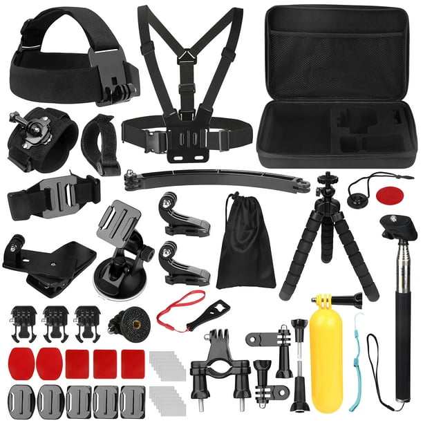 Kit de accesorios Bonvvie Cámara deportiva 50 en 1 para Hero 13/12/11/10/9/8/7