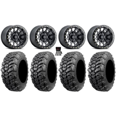 Method 401 Beadlock 15 Wheel Black 32 Sniper 920 Tires Can-Am Maverick R