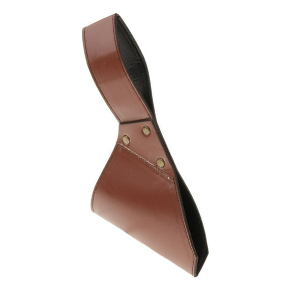 Funda de rana para, soporte de transporte de cuero PU, colgador de cinturón para Katanas, funda para, Marrón Yuyangstore Titular de la espada