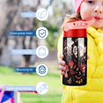 thumbnail image 5 of Hazbin Hotel Stainless Steel Insulated Water Cup for Boys Girls Leakproof Water Bottle with Flip-Flop Lid, 5 of 8