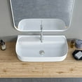 thumbnail image 4 of Nameeks CeraStyle 078700-U-One Hole Aqua 29-5/8" Rectangular Ceramic Wall Mount / Drop In, 4 of 4