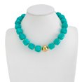 thumbnail image 6 of NICKSUN Colorful Chunky Necklaces for Women Trendy Multicolor Large Square Resin Beads Necklace Boho Chunky Statement Choker Necklaces Y2K Summer Jewelry, 6 of 8