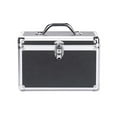 thumbnail image 1 of bedienty Storage Case Makeup Box Multifunctional Jewelry Container Light-weight Hard Shell Organization Cosmetic Tools Organizer Black/L, 1 of 6