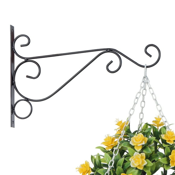 Crochets Suspendus pour Plantes Crochets Muraux Décoratifs en Fer Cintres Suspendus pour Plantes pour Jardinière Extérieure Intérieure Oiseau