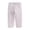 Purple, variant on Capris Solid Color Elastic Fabric Soft Stretch Mid Calf Casual Trousers Breathable Comfortable Outer Wear for Girls Summer Daily Look