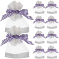 thumbnail image 2 of 10pcs Empty Sachet Bag Lavender Sachet Bag Refillable Fragrance Sachet Visible Lavender Pouch, 2 of 4