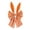 C, variant on Easter Ear Flower Ring Knot Used For Making Flower Wreaths Spring Festival Decorative Fabric Bow Knots For Top Of Trees Front Door Decoration And Wall Decoration.
