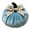 Sky Blue, variant on 7.87" Pumpkin Decor for Home, Realistic Pumpkin Tabletop Ornament, Elegant Fall Harvest Decorative Accent for Thanksgiving Halloween Tier Tray Shelf Farmhouse Centerpiece, Orange