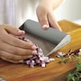 thumbnail image 6 of Rachael Ray Tools and Gadgets Stainless Steel Bench Scrape, Sea Salt Gray, 6 of 6