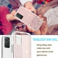 thumbnail image 3 of Compatible with Xiaomi Redmi Note 11 Pro Case Glitter Clear Sparkly Cases Shockproof Xiaomi Redmi Note 11 Pro Phone Case for Women Silicone Cute Slim Bling Protective Case (Redmi Note 11 Pro, Pink), 3 of 10