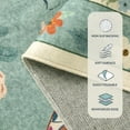 thumbnail image 5 of ANHXN Insect Print Area Rugs for Living Room, Soft Washable Rugs for Bedroom Ultra-Thin Non Slip Modern Rug, Stain Resistant Throw Rug Carpet for Office  Dining Room, 5 of 11