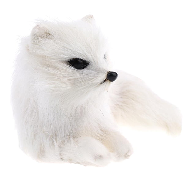 Bonita Piel Blanca Acostada Lowrie Animal Modelo Estatuilla Decoración para hogar Manualidades Hugo Realistic Lowrie Statue