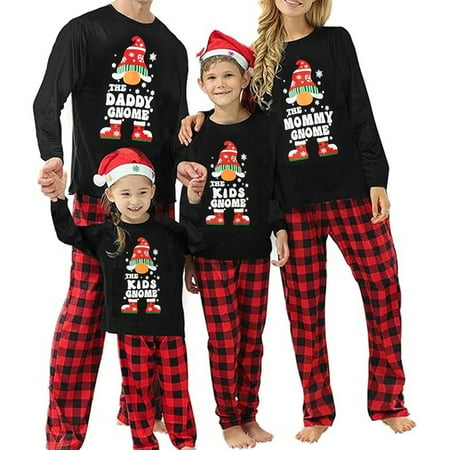 

JBEELATE Christmas Family Matching Pajamas Festive Xmas Jammies Sets for the Whole Family Holiday Pjs Christmas