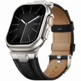 thumbnail image 1 of Chenchen Leather Band Compatible for Apple Watch Ultra Band 49mm 46mm 45mm 44mm 42mm 41mm 40mm, Genuine Leather Replacement Strap for iWatch series 11 10 9 8 7 6 5 4 3 2 1, SE 3 2 1, Ultra 3 2 1, 1 of 1