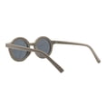 thumbnail image 3 of Toddler Baby Sunglasses Round Circle Retro Fashion Girls Boys UV400 Taupe, 3 of 4