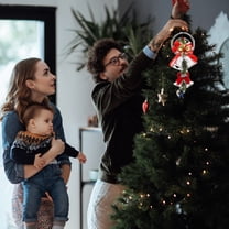 Vrorvz Christmas Jingle Bells Ornaments Christmas Tree Christmas Decorations Easy Hang From Ceilings Doorways Great Tree Home Yard Entryway Brings Holiday Gatherings 11.4In Silver