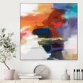 thumbnail image 3 of Giant Art Canvas  30x30 Interplay Framed in Pink, 3 of 3