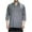 Gray, variant on Jgppe Mens Tunic Top Lightweight V-Neck Comfy 3/4 Sleeve Plus Size T Shirts Summer Spring Blouse
