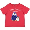thumbnail image 3 of Inktastic Happy Birthday, Mama- Cute Penguins Boys or Girls Toddler T-Shirt, 3 of 5