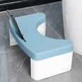 thumbnail image 6 of JLFNYA Toilet Stool,Portable Plastic Potty Stool for Adults,Toilet Poop Stool Squat Adult,Non-Slip,Pooping Stool for Kids,Convenient and Compact Great for Travel,Fits All Toilets, 6 of 7