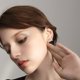 thumbnail image 4 of 6 pares de pendientes de piercing, pendientes de moda, pendientes tipo botón, pendientes, accesorios punk para las orejas., 4 of 6