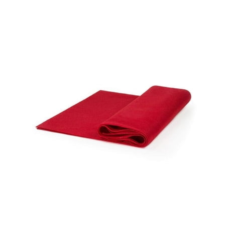 craft Felt by The Yard 72 Wide X 10 YD Long - Red